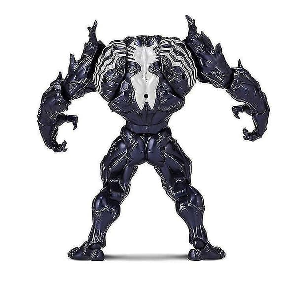 Anime Hand-me-down Black Venom Doll Modell Leksaker Monterad Stil Modell (16cm) Black