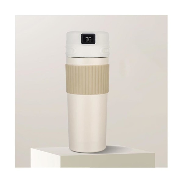 480 ml termisk kaffekop Smart temperaturdisplay rustfrit stålkrus isoleret hjemmekontor Drinkw