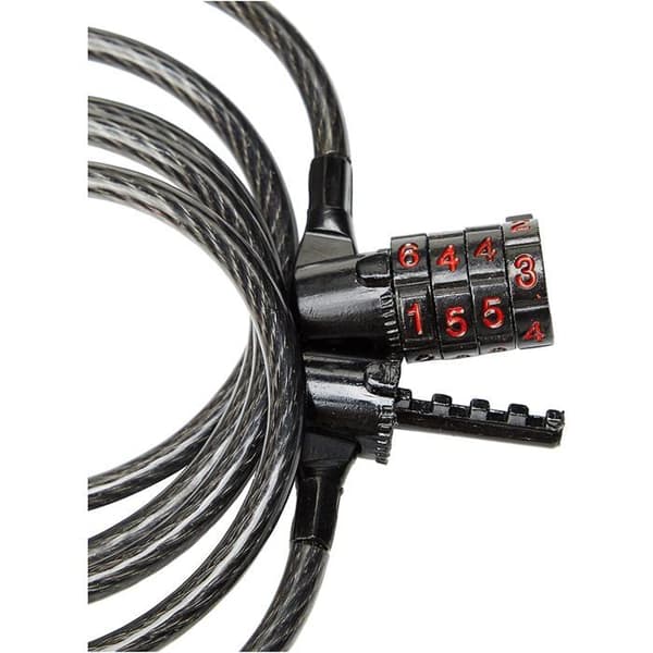 512 kombinasjonshengelås med kabel