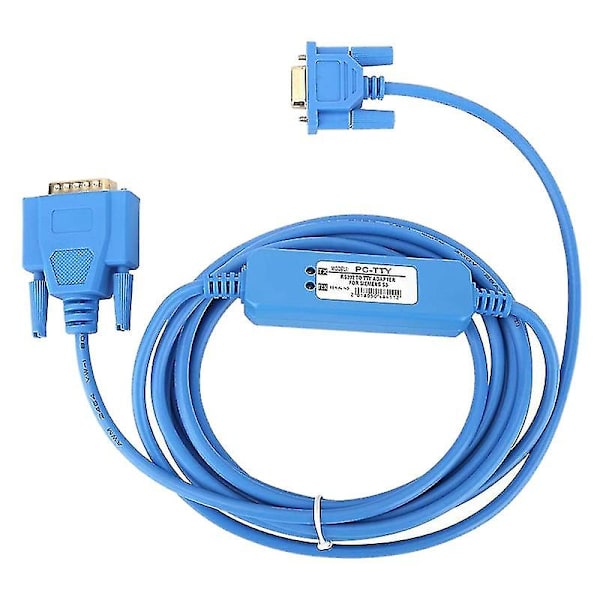 Pc-tty Plc Programmeringskabel Kommunikationsdata Nedladdningskabel Lämplig För S5-serien 6es 5734-1b Hy