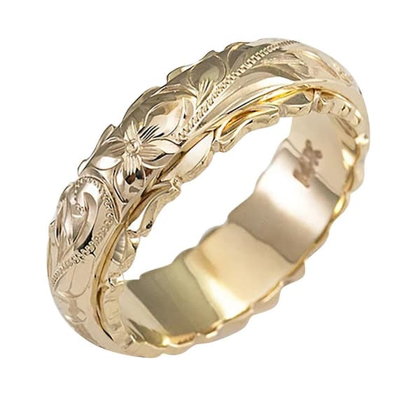 Eleganta blommor 925, vigselringar smycken guld och silverringar