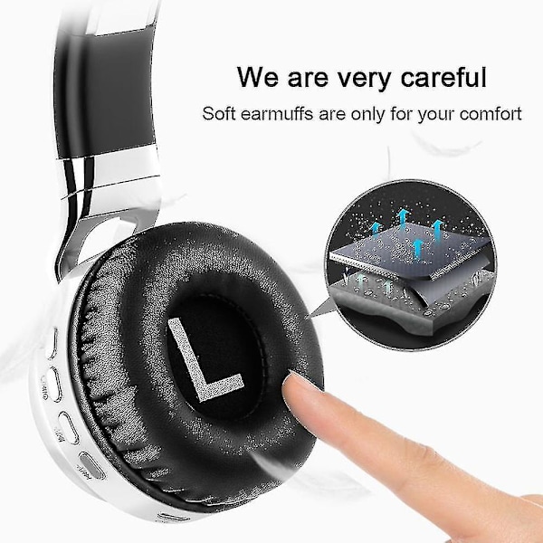 Bluetooth-kuulokkeet, langattomat Bluetooth-kuulokkeet, kokoontaitettavat langattomat Bluetooth-kuulokkeet