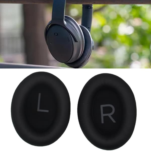 Premium skinnøreputer for Qc45 for Quietcomfort 45 øretelefonputer