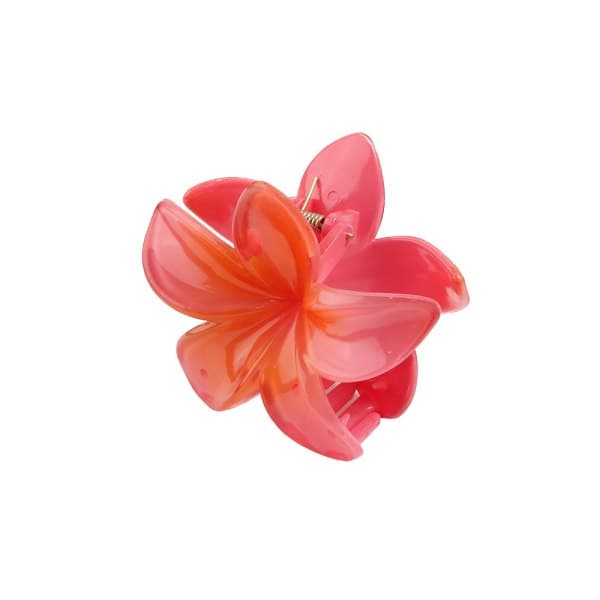 Blomsterhårklips, orkidé, krokodilleklips, bohemiske blomster