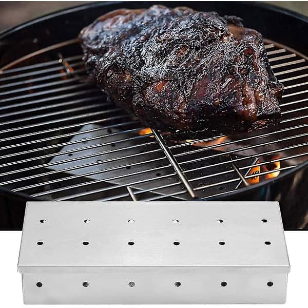 Utendørs kullgrill i rustfritt stål