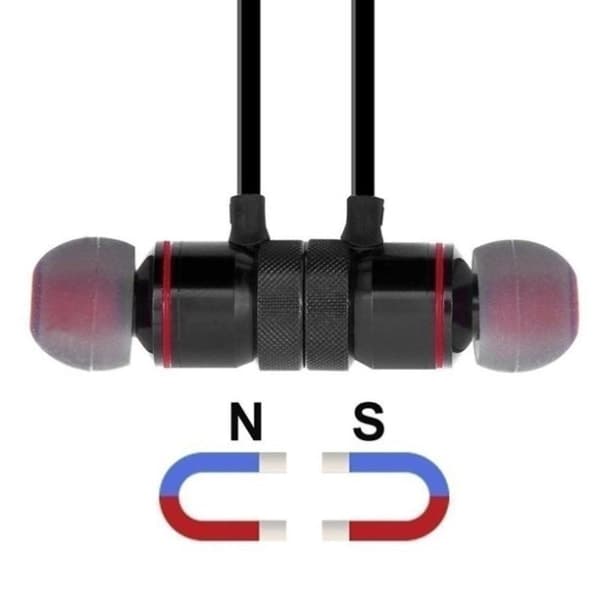 Unisex hörlurar öronproppar handsfree Bluetooth gym trådlöst headset ed