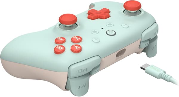 8Bitdo Ultimate 2C Kablet Kontroller for Windows PC og Android, med 1000Hz Polling Rate, Hall Effect Joysticks og Hall Triggere (Mint)