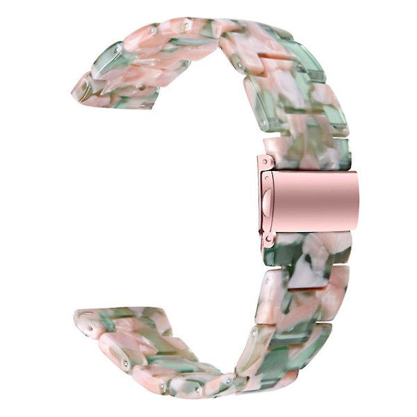 Ersättningsarmband för Garmin Vivoactive 4, 22 mm vattentätt klockarmband i harts Multicolor Style I Garmin Vivoactive 4