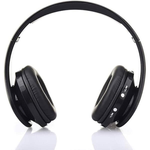 Trådlösa Bluetooth-hörlurar Over-Ear Vikbara och infällbara Bluetooth-headset med mikrofon Kompatibla med iOSAndroid