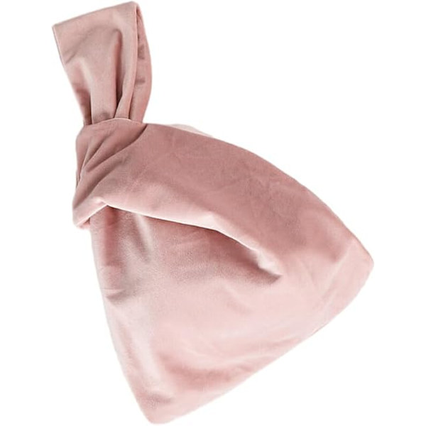 Myk og skinnende håndleddveske med elegant stil for kvinner plysj elegant stil bærbar veske fargerik fløyel håndleddveske