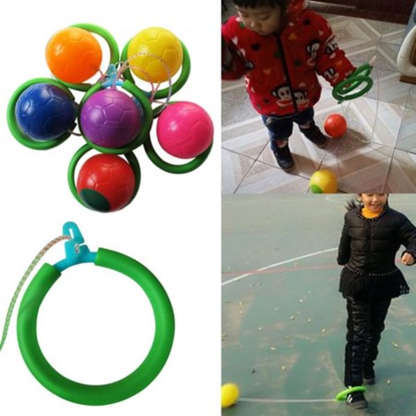 2-pak hoppebolde Sjov udendørs legetøj Bolde Klassisk hoppereb legetøj Fitness