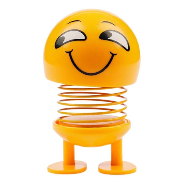 Bil Fjeder Rystende Hoved Dukke Personlige Fjedre Dansende Figur Legetøj Bil Instrumentbræt Ornament No. 11 Funny