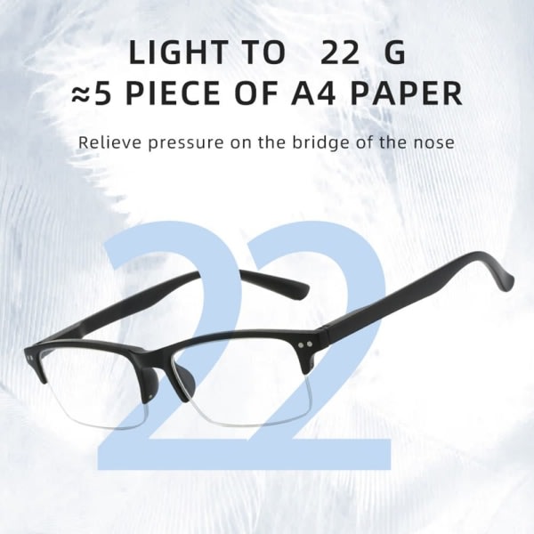 Läsglasögon för kvinnor med fjädergångjärn Black Strength 2.0x-Strength 2.0x