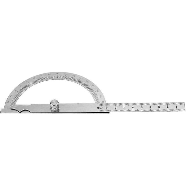 Stainless Steel Angle Protractor, Digital Inclinometer Angle Finder Angle Gauge Ruler 0-180 Degree 15cm(120*150mm) Hy