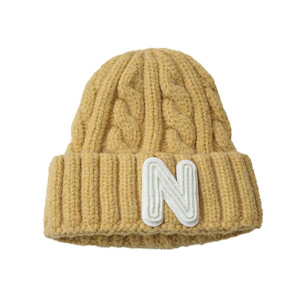 Stickade mössor Cartoon Twist Ullmössor för pojkar och flickor Baby Pullover Mössor Åldrar3-10 Stil1 style1