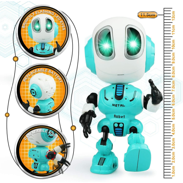 Pratande Robot för Barn Leksaker för 3-8 Åriga Pojkar Flickor Populära Leksaker Julgåva