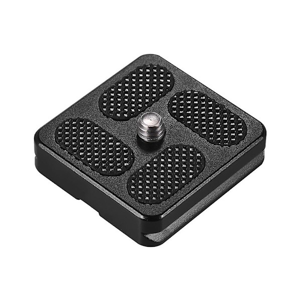 40*38mm stor aluminiumlegering universell snabbkopplingsplatta D-40t Qr-platta med 1/4 tumsskruv för Arca Swiss Benro Monopod stativkulledskamera Acce