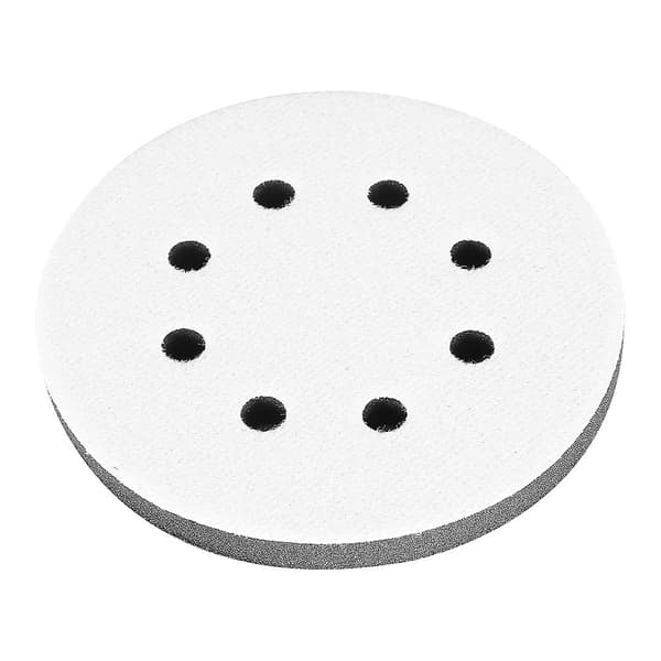 125 mm diameter mjuk buffert svamp gränssnitt kudde för slipdynor (8 hål)