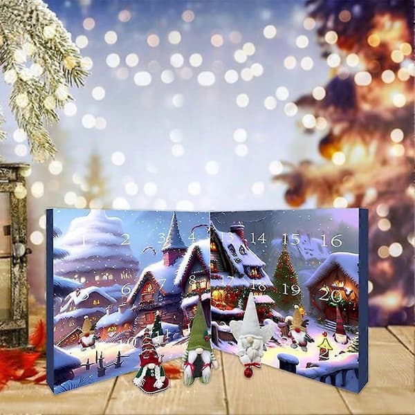 Julemandsnisse Adventskalender 2024 - Juleankomstdagskalender