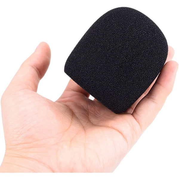5-pack skummikrofonöverdrag Handhållen mikrofon vindruta (5-pack)