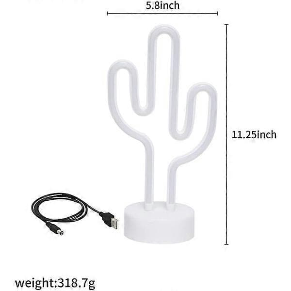 kaktus LED neon lys kaktus neon lys børns natlys
