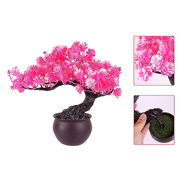 1 stk kunstig jasmin potteplante ornament