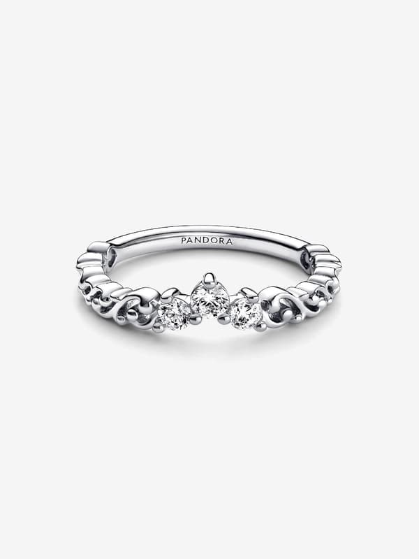 Pandora - Regal Swirl Tiara Ring - Sterlingsilver Circumference: 52mm