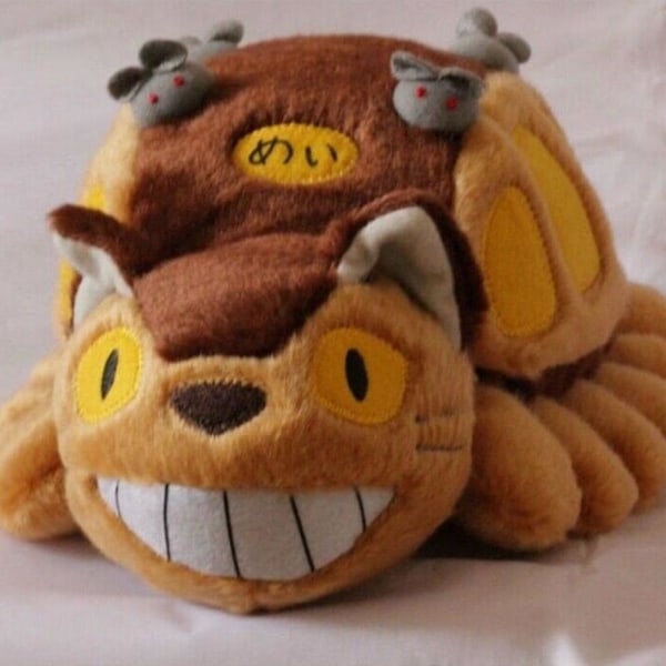 Min Nabo Totoro Catbus Cat Bus Fylt Plysj Dukke Leke Barn Gave 30cm 12inch