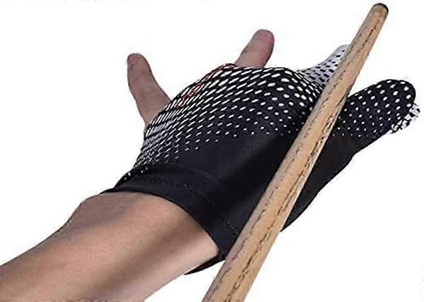 2 stk. Snookerhandsker Elastiske 3-finger Snookerhandsker Venstre og Højre Handsker (Blade)