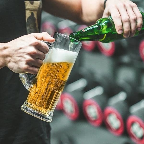 Ølglass, Biceps - 620 ml gjennomsiktig