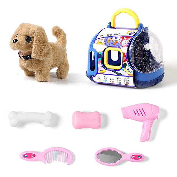 Elektrisk Plys Bamse Kanin Interaktiv Blød Kanin Legetøj Mumble Gående Baby Uddannelsesmæssigt Legetøj Legetøj Hus Pige Kæledyrslegetøj Gaver dog