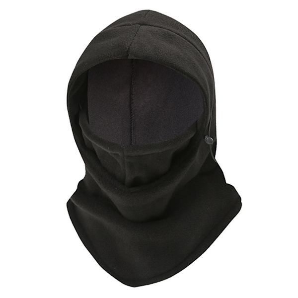 Unisex Balaclava Skimaske Solbeskyttelse Pustende Høy Elastisk Komfortabel For Elektriske Sykler Motorsykler Black