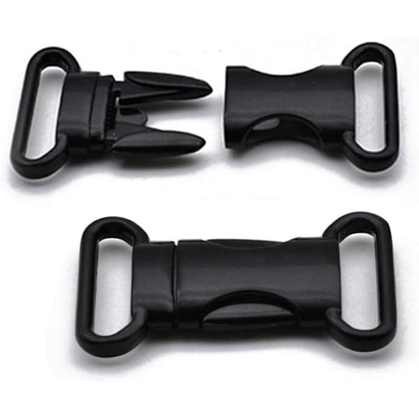 4 stk. metalspænder med quick release-spænde, justerbare quick release-spænder, DIY-tilbehør
