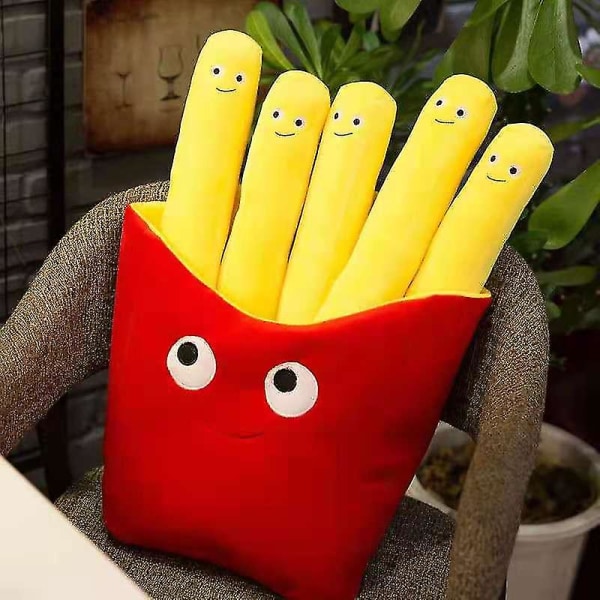 30cm Pommes Frites Plyschkudde Barnkudde