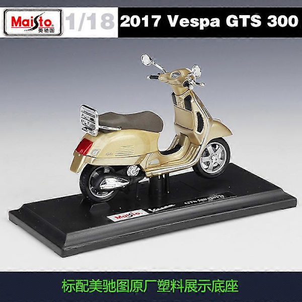 1:18 Vespa P150x 50 98 Gtr Gts 300 Lxv 2013 Sprint 150 Abs Scooter Motorcykel Simulation Legeringsmodell Retro Motorcykel MP5 Paperino