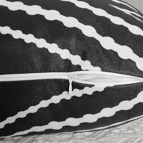 Ulkotilojen vedenpitävät boho-tyynynpäälliset 18x18 tuumaa Geometriset lannetyynynpäälliset Lannetyynynpäällinen terassille ja puutarhaan 2 kpl