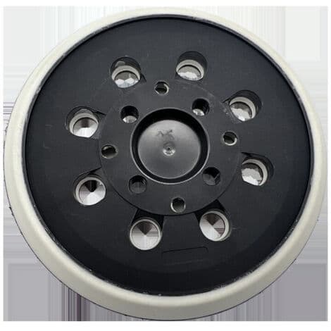 Slibepude til Bosch (Ø 125 mm, medium hårdhed) med tilbehørssystem til PEX 300/400 AE / 4000 AE / Advanced Orbit 18 excentersliber