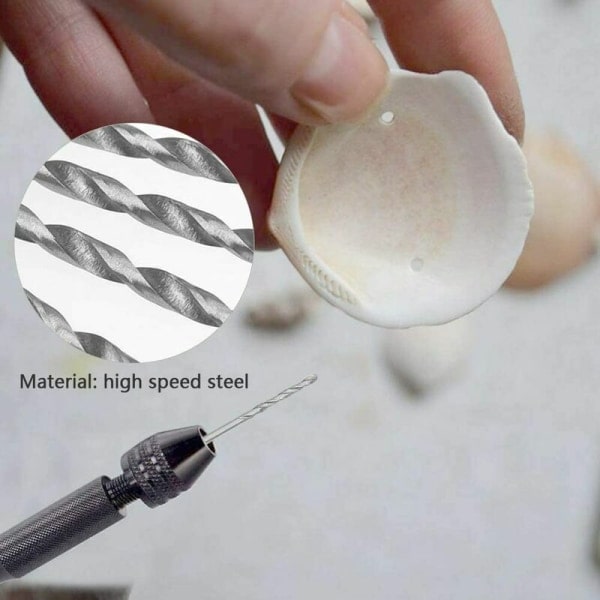 150 dele sæt HSS titanium mikrobor sæt værktøj 0,4 mm-3,2 mm til slid, metal,
