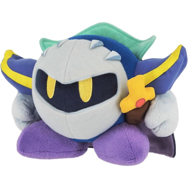 KP03 Kirby Adventure Series All Star Collection Meta Knight 5,5\" Plysch, Silver, 5,5 Tum