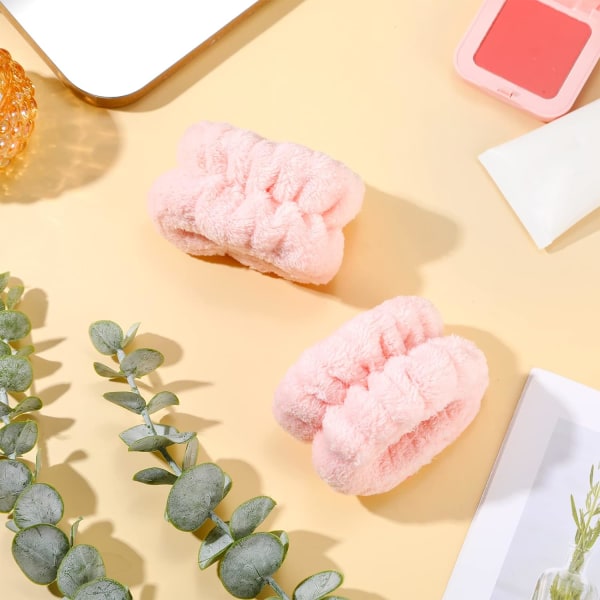 Ansigtsvask Håndledsbånd Spa Vask Ansigt Svedbånd Makeup Elastisk Håndled Vask Bånd Absorberende Håndklæde Håndledsbånd Håndledsbånd
