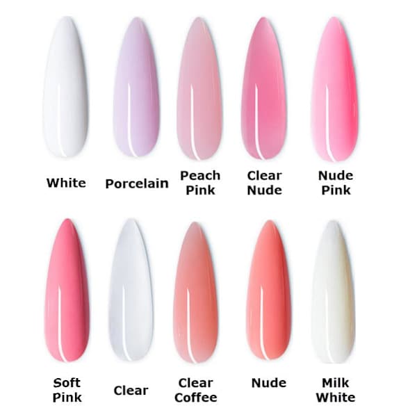Polygel Negler 30g Klar Nude
