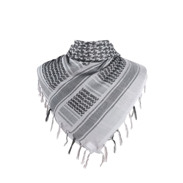 Militär Shemagh Taktisk Öken Keffiyeh Halsduk Halsduk med tofs