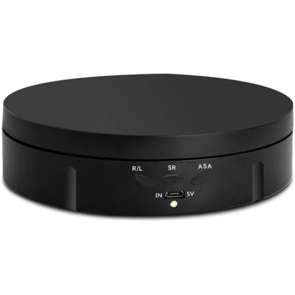 Motorisert roterende displaystativ, 360 graders roterende display - USB-drevet, kan utstyres med 18650 batteri