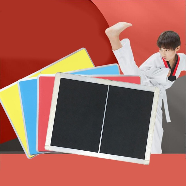 31x23 cm Kampsports vilobräda Taekwondo Karate Board Återanvändbar skumdyna Professionell träningsutrustning (endast röd 10 mm)