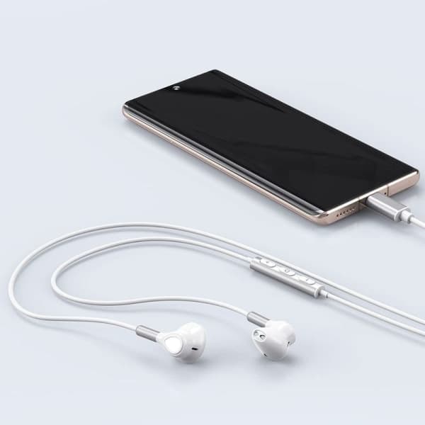 USB C-hörlurar för Samsung Galaxy S22 Ultra S21 FE S20 A53 USB C-hörlurar