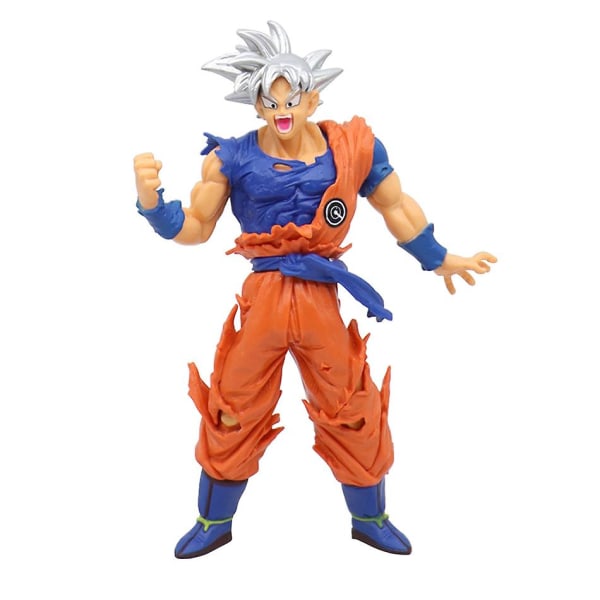 Dragon Ball Super Figurer Anime Model Son Goku Sølv Action Figur Gogeta Figur 18 cm Statue Collection Legetøj Bejta Figma 18CM2