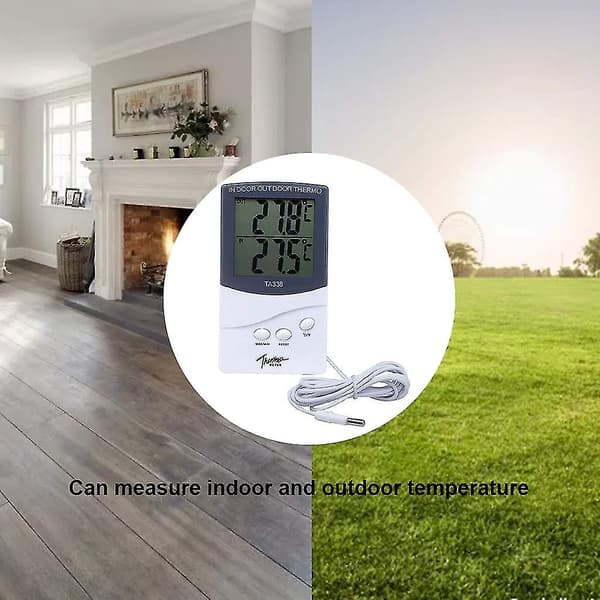 Ta338 Højpræcist elektronisk termometer med dobbelt digital display Hy