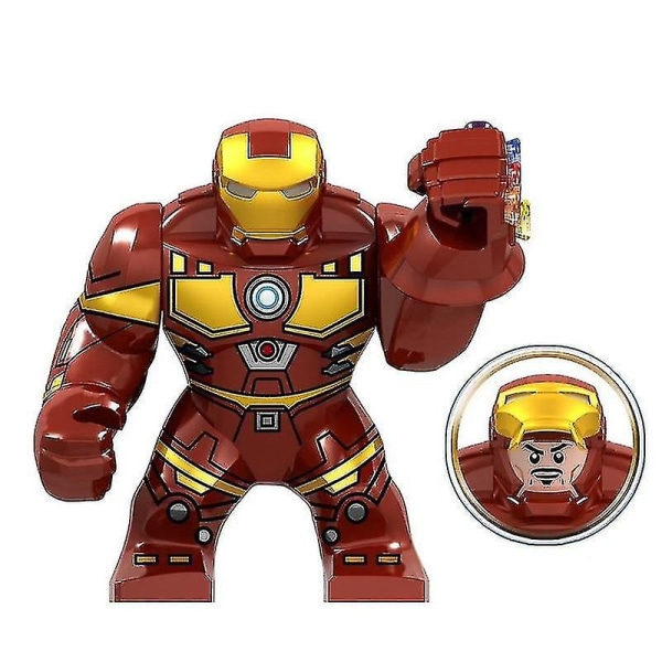 8,5 cm Hulk Stor størrelse Thor Ragnarok Figurblokker Konstruksjon Byggeklosser Iron Man-350850