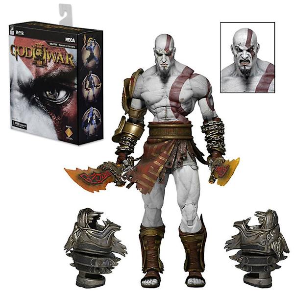 Neca God Of War 3 Ultimate Kratos Actionfigur Samleobjekt Model Legetøj Premium Design Og Tilbehør