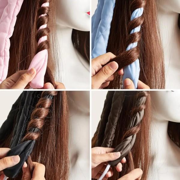 Octopus Varmefri Hårcurler Ingen Varme Varmefri Krøller Stang Hårbånd Sove Hårbånd Ingen Varme DIY Hårstyling Værktøjer